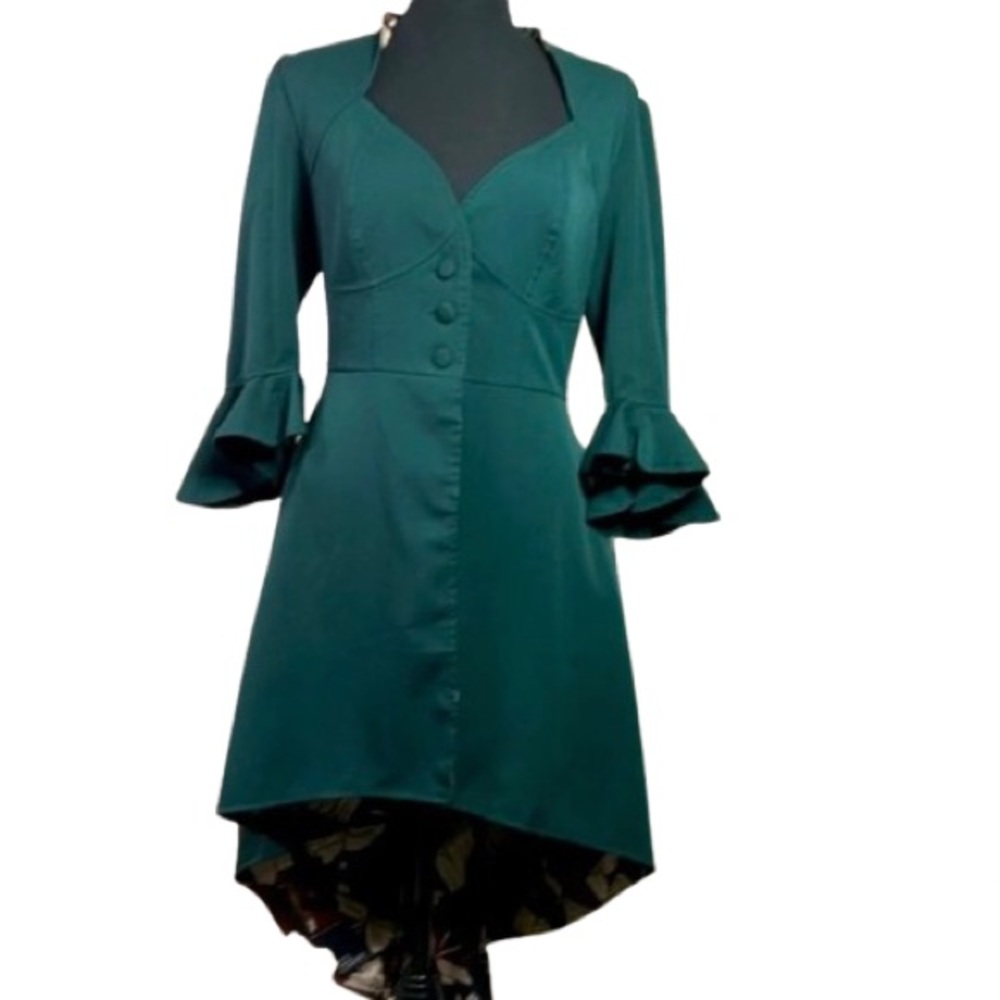 Harry Potter Textbook Overcoat High Low Corset Jacket Dress Hot Topic - Picture 2 of 9